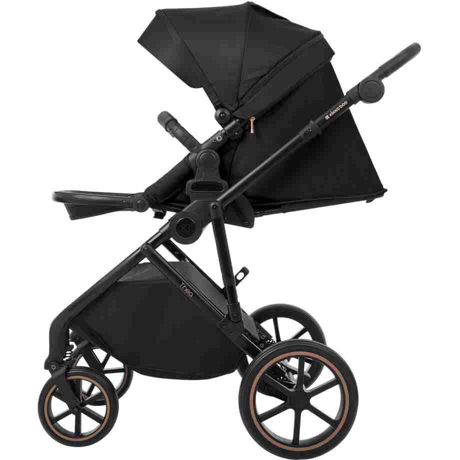 KIKKA BOO Kolica THEA black set 2in1 sa tvrdom korpom