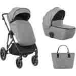 KIKKA BOO Kolica THEA grey set 2in1 sa tvrdom korpom Kolica THEA grey set 2in1 sa tvrdom korpom