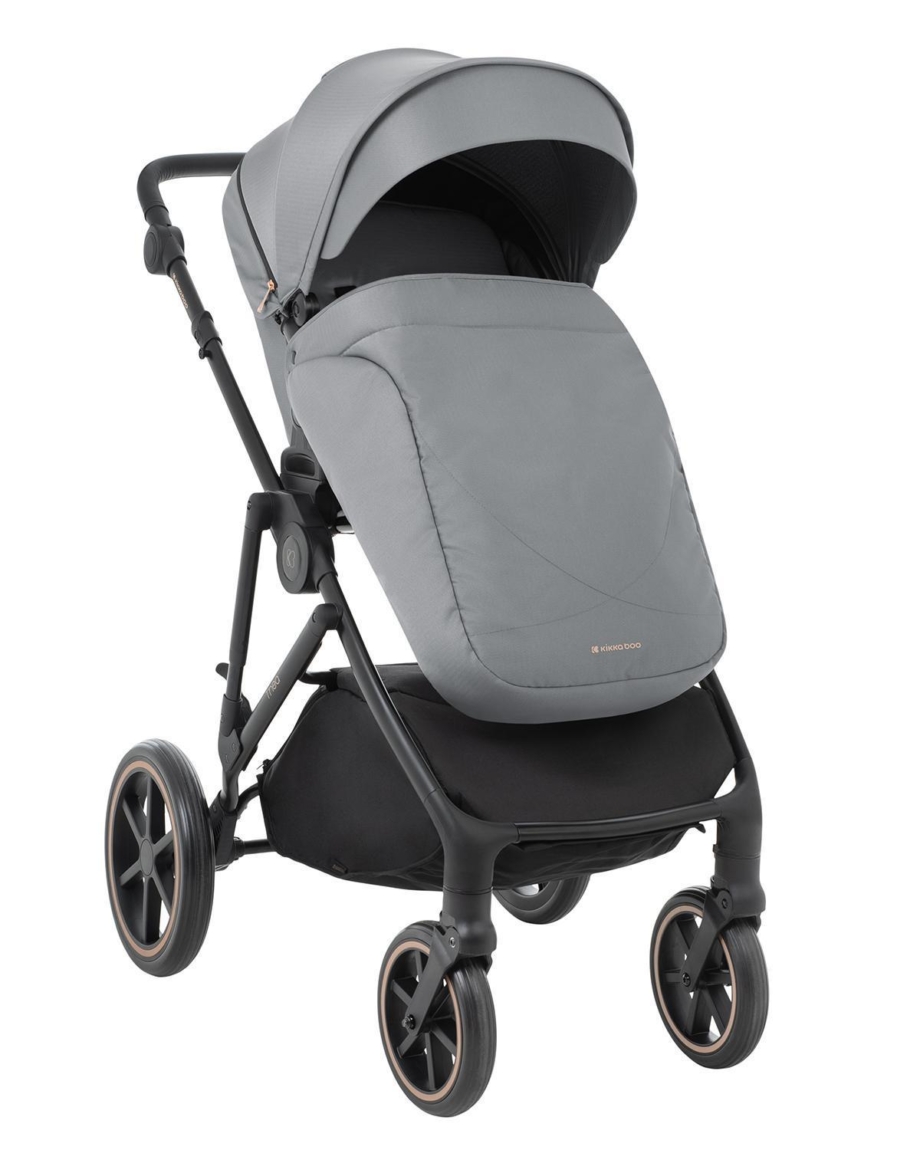 KIKKA BOO Kolica THEA grey set 2in1 sa tvrdom korpom KIKKA BOO Kolica THEA grey set 2in1 sa tvrdom korpom