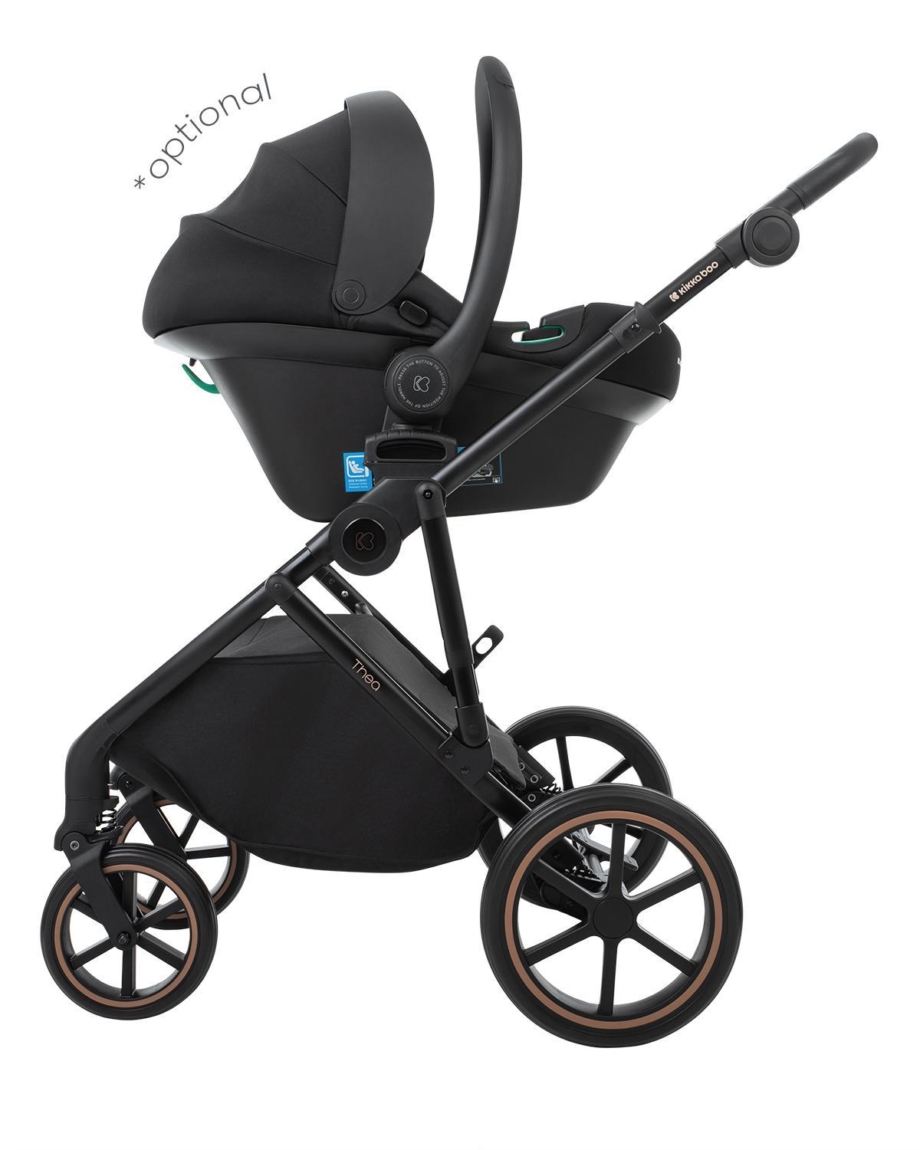 KIKKA BOO Kolica THEA grey set 2in1 sa tvrdom korpom KIKKA BOO Kolica THEA grey set 2in1 sa tvrdom korpom