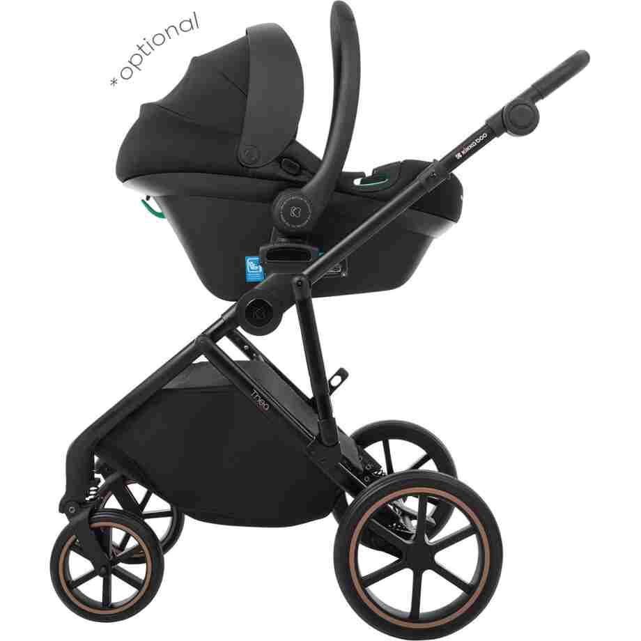 KIKKA BOO Kolica THEA grey set 2in1 sa tvrdom korpom KIKKA BOO Kolica THEA grey set 2in1 sa tvrdom korpom