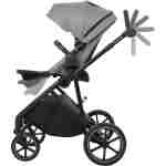 KIKKA BOO Kolica THEA grey set 2in1 sa tvrdom korpom KIKKA BOO Kolica THEA grey set 2in1 sa tvrdom korpom - Slika 6