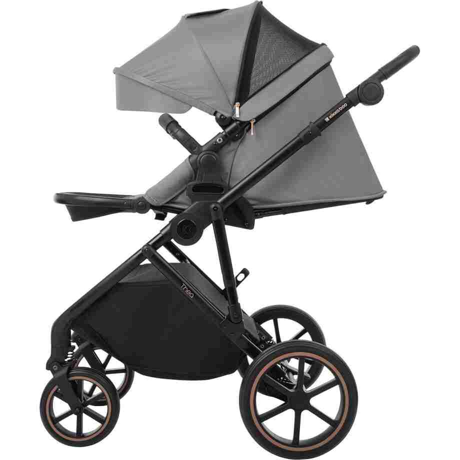 KIKKA BOO Kolica THEA grey set 2in1 sa tvrdom korpom KIKKA BOO Kolica THEA grey set 2in1 sa tvrdom korpom