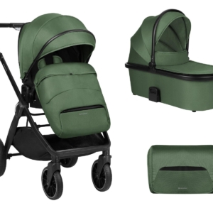 KIKKA BOO Kolica TIFFANY army green set 2in1 sa tvrdom korpom Kolica Tiffany army green 2u1 sa tvrdom korpom, Kikka Boo