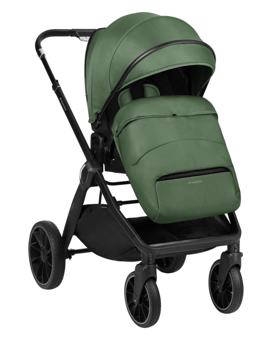 KIKKA BOO Kolica TIFFANY army green set 2in1 sa tvrdom korpom Kolica Tiffany army green 2u1, prikaz kompleta
