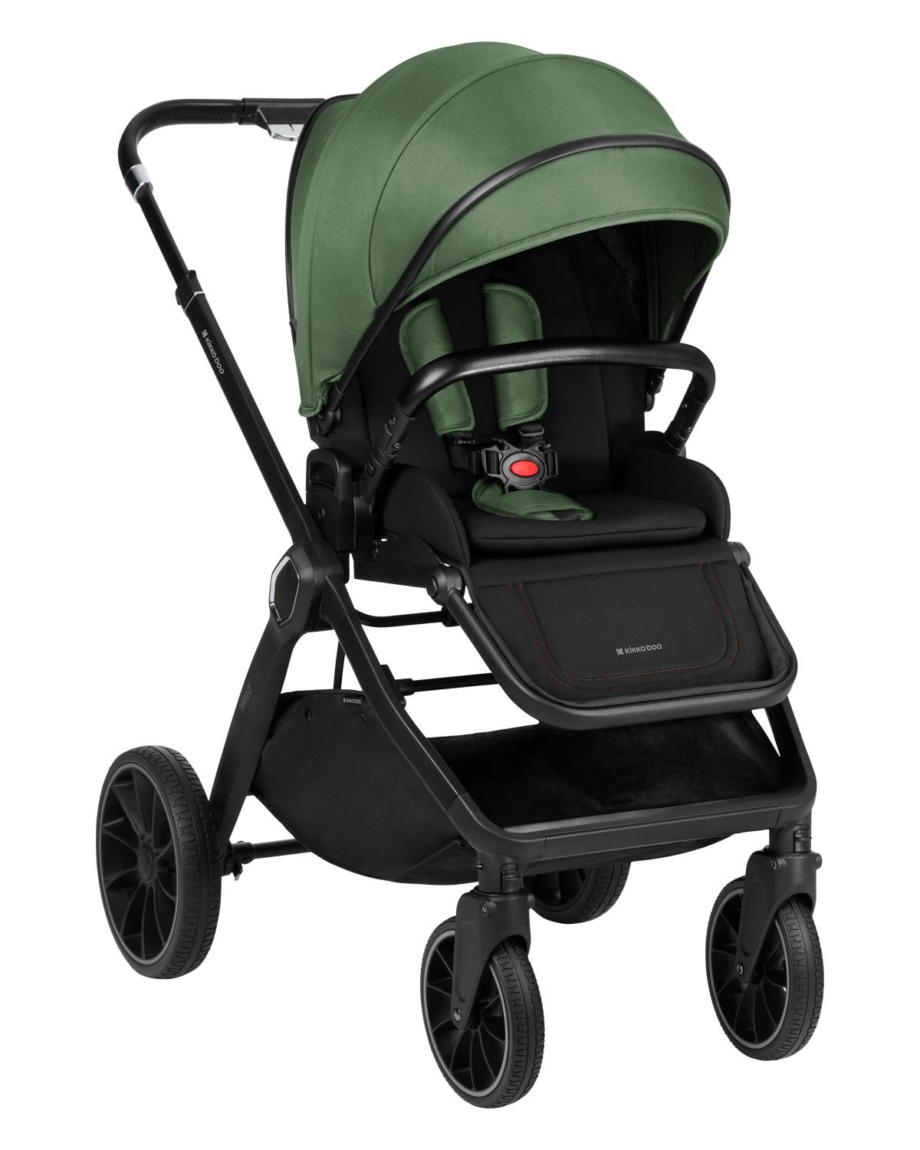 KIKKA BOO Kolica TIFFANY army green set 2in1 sa tvrdom korpom Kolica Tiffany army green 2u1, fotografija 2