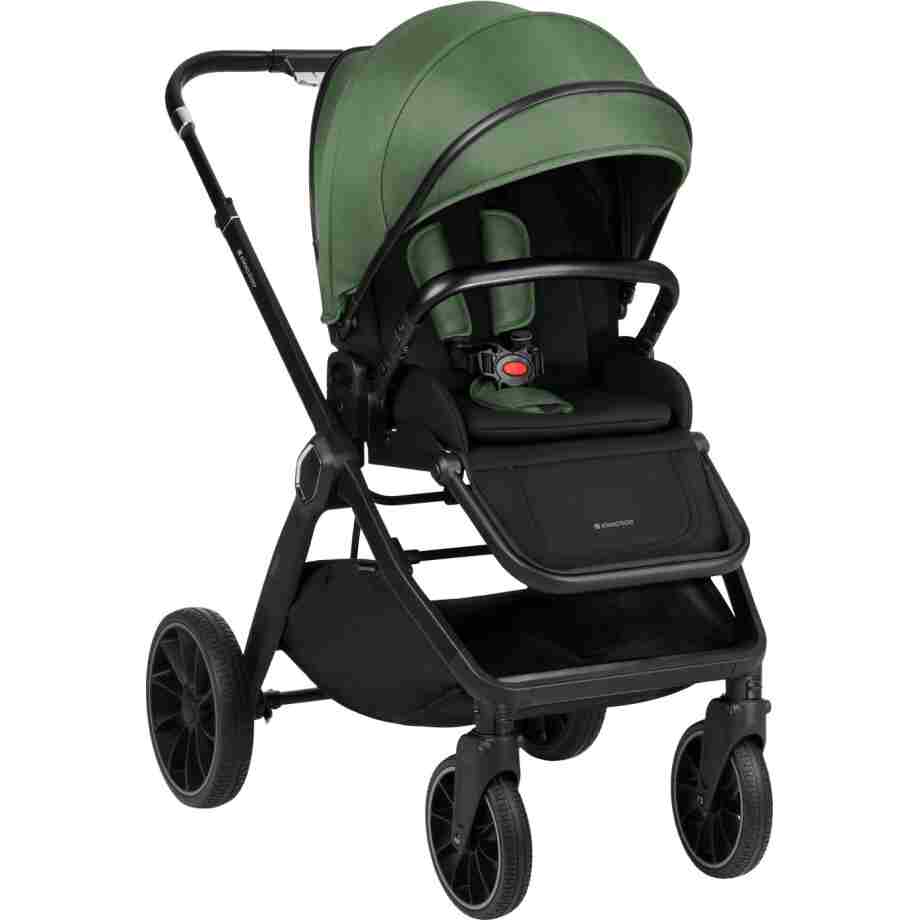 KIKKA BOO Kolica TIFFANY army green set 2in1 sa tvrdom korpom