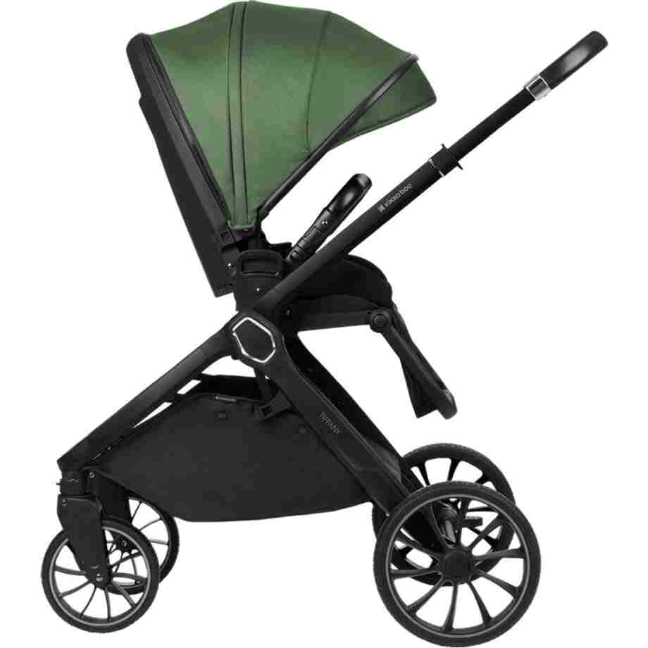 KIKKA BOO Kolica TIFFANY army green set 2in1 sa tvrdom korpom