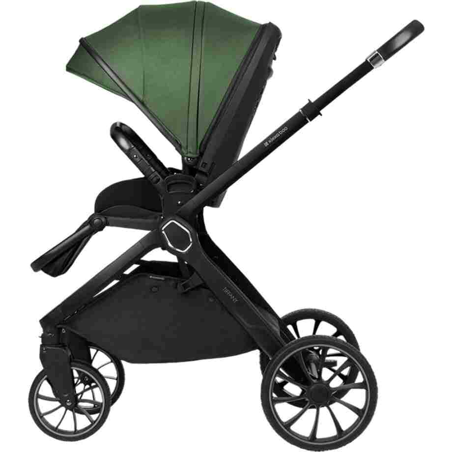 KIKKA BOO Kolica TIFFANY army green set 2in1 sa tvrdom korpom