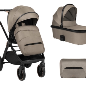 KIKKA BOO Kolica TIFFANY beige set 2in1 sa tvrdom korpom Kolica Tiffany beige 2u1 sa tvrdom korpom, Kikka Boo
