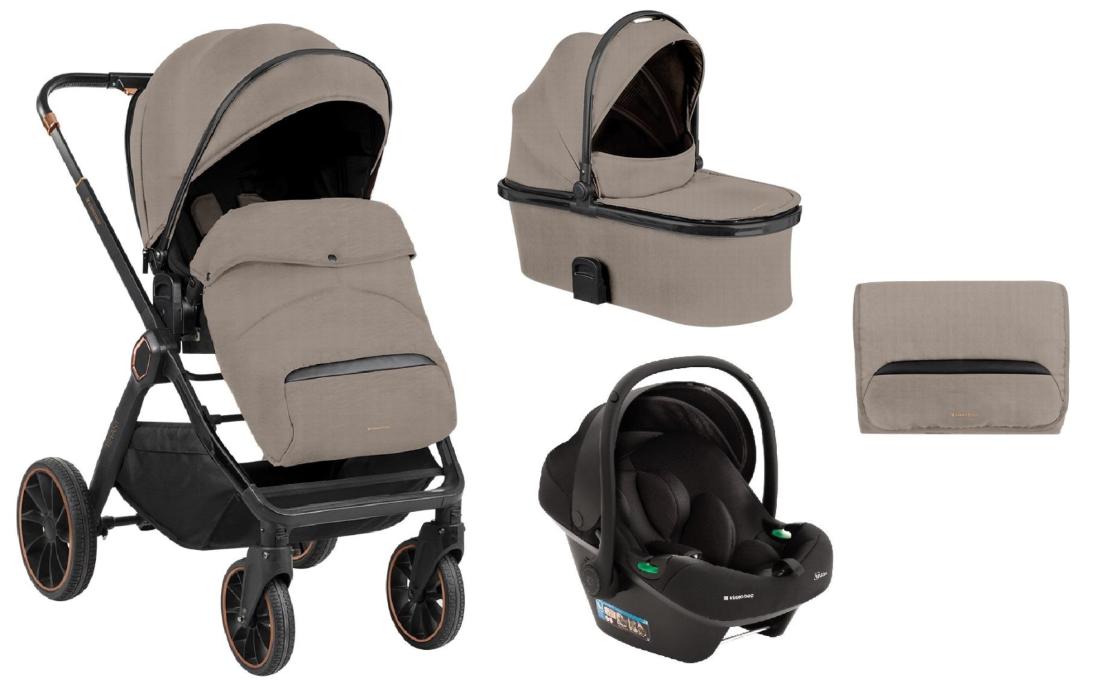 Kolica TIFFANY beige set 3in1 sa tvrdom korpom i autosedištem I-PRIME I-SIZE black Kolica TIFFANY beige set 3in1 sa tvrdom korpom i autosedištem I-PRIME I-SIZE black