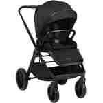 KIKKA BOO Kolica TIFFANY black set 2in1 sa tvrdom korpom - Slika 2