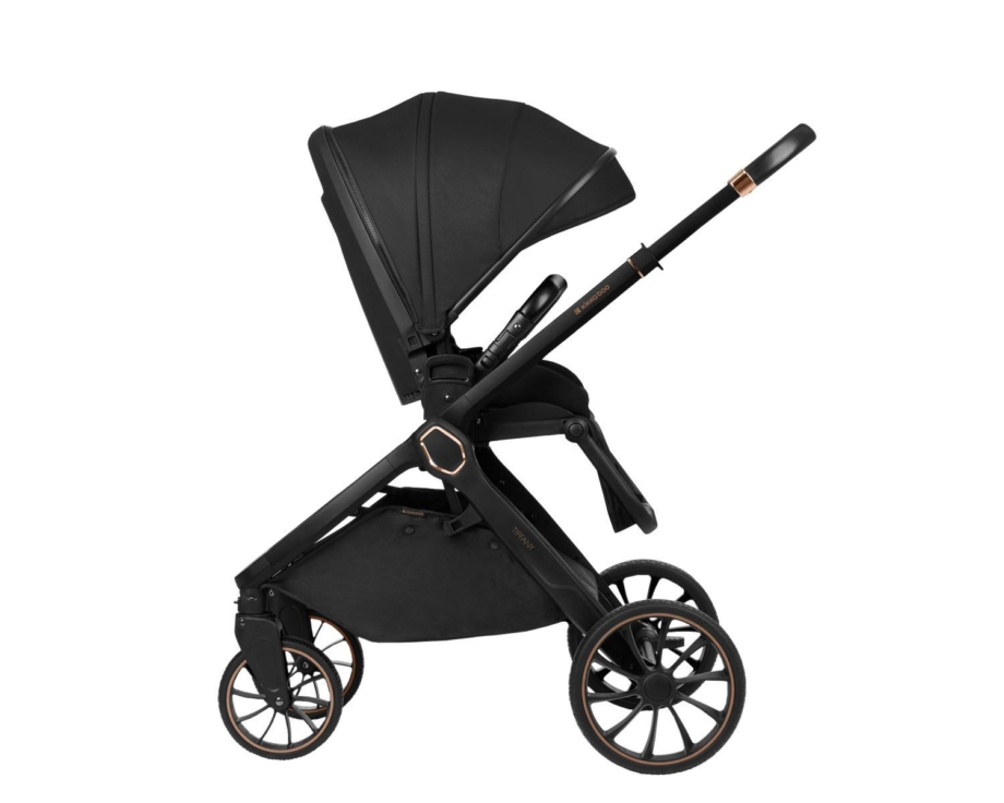 KIKKA BOO Kolica TIFFANY black set 2in1 sa tvrdom korpom Kolica Tiffany black 2u1, fotografija 4