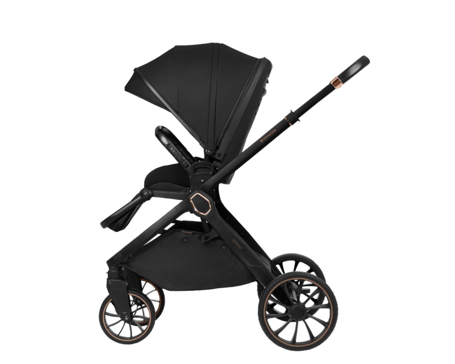 KIKKA BOO Kolica TIFFANY black set 2in1 sa tvrdom korpom Kolica Tiffany black 2u1, fotografija 5