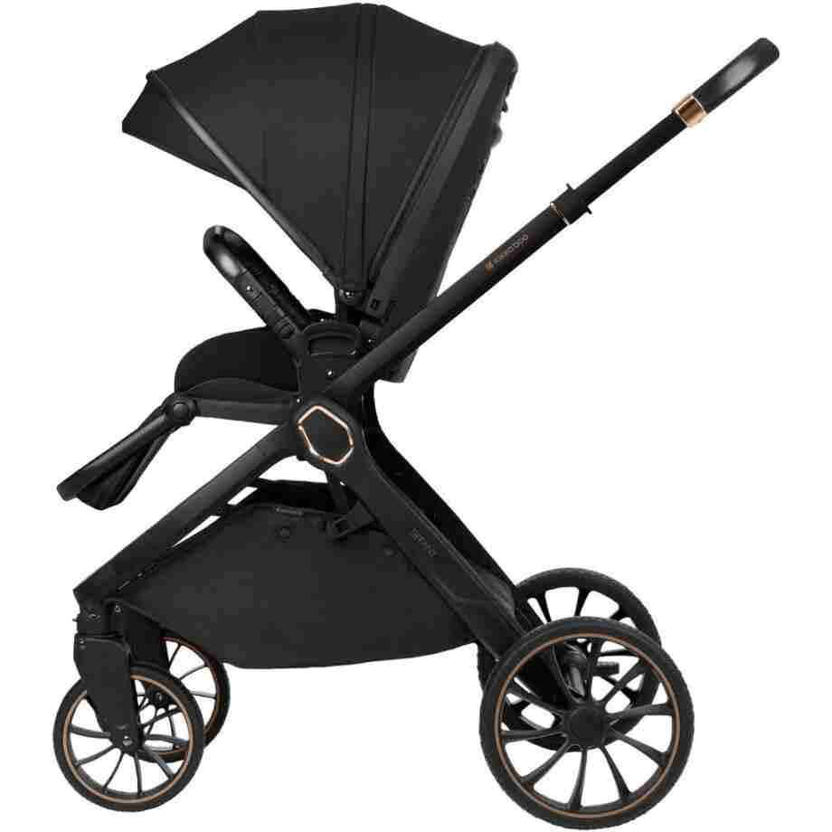 Kolica TIFFANY black set 2in1 sa tvrdom korpom5