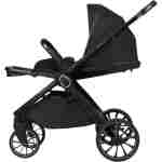 KIKKA BOO Kolica TIFFANY black set 2in1 sa tvrdom korpom - Slika 6