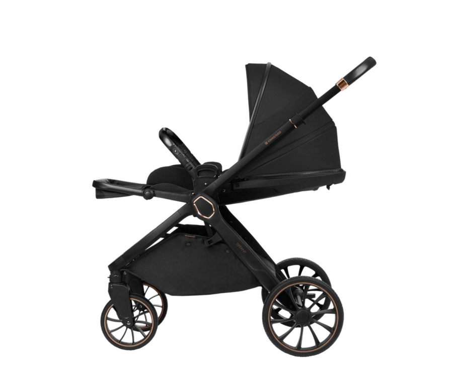 KIKKA BOO Kolica TIFFANY black set 2in1 sa tvrdom korpom Kolica Tiffany black 2u1, fotografija 6