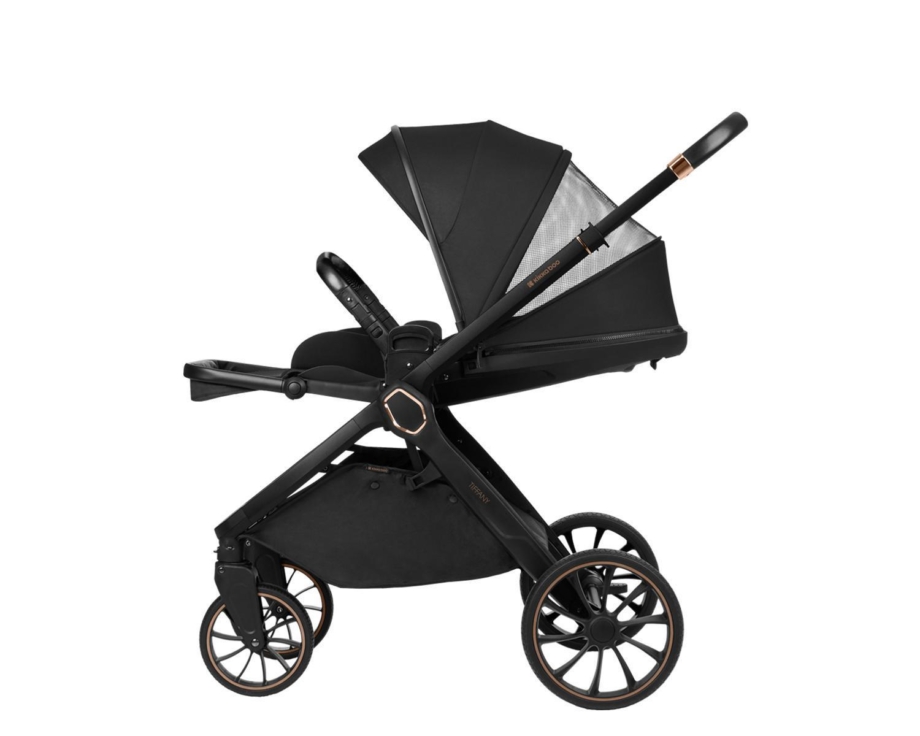 KIKKA BOO Kolica TIFFANY black set 2in1 sa tvrdom korpom Kolica Tiffany black 2u1, fotografija 7