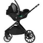 KIKKA BOO Kolica TIFFANY black set 2in1 sa tvrdom korpom - Slika 9