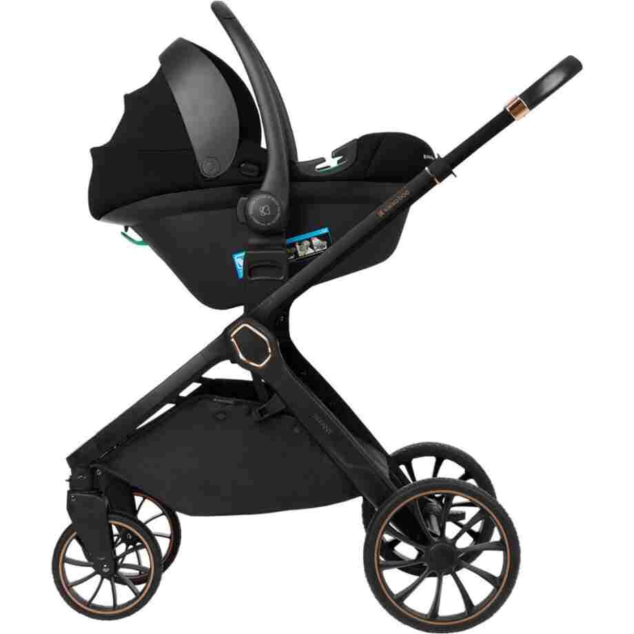 Kolica TIFFANY black set 2in1 sa tvrdom korpom9