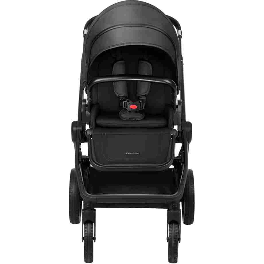 KIKKA BOO Kolica TIFFANY dark grey set 2in1 sa tvrdom korpom