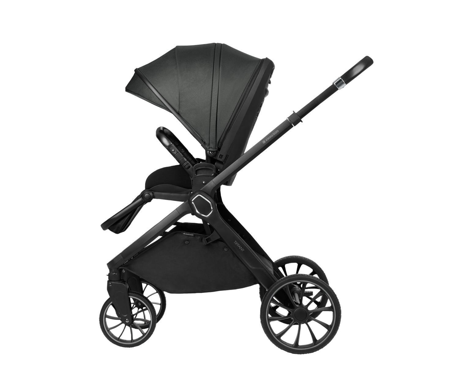 KIKKA BOO Kolica TIFFANY dark grey set 2in1 sa tvrdom korpom Kolica Tiffany dark grey 2u1, fotografija 5