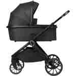 KIKKA BOO Kolica TIFFANY dark grey set 2in1 sa tvrdom korpom - Slika 8