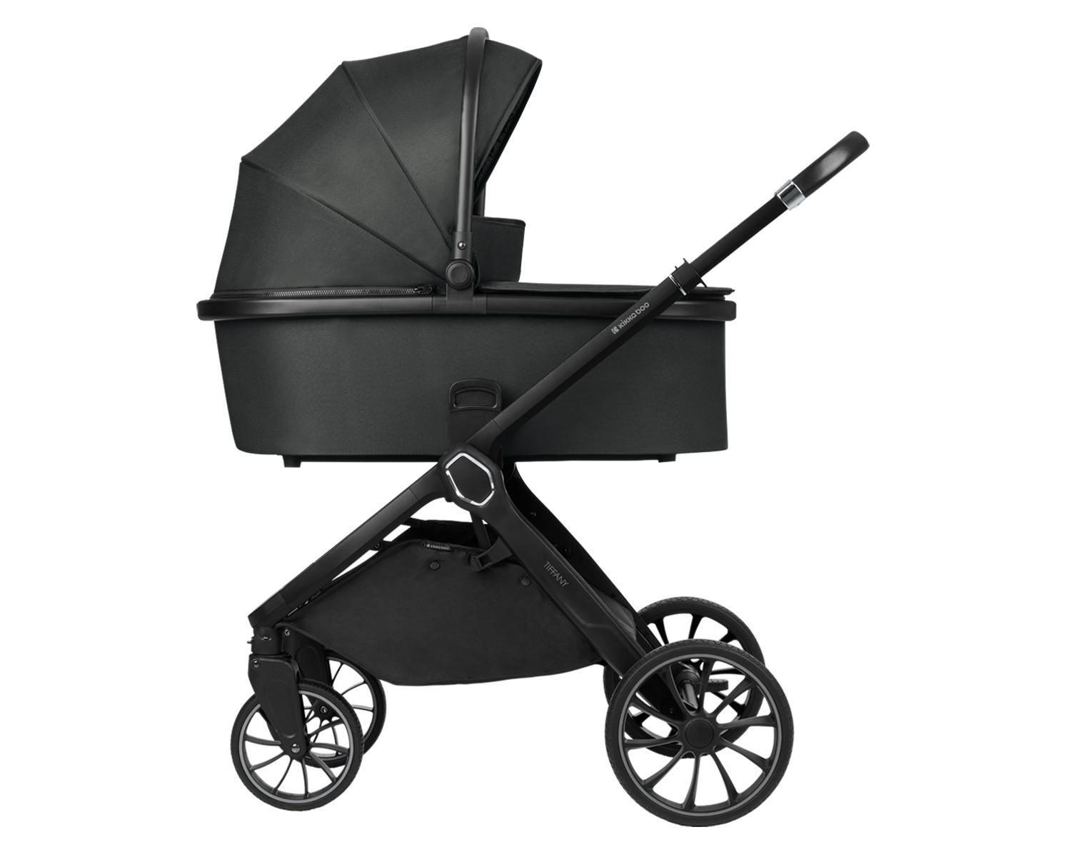 KIKKA BOO Kolica TIFFANY dark grey set 2in1 sa tvrdom korpom Kolica Tiffany dark grey 2u1, fotografija 8