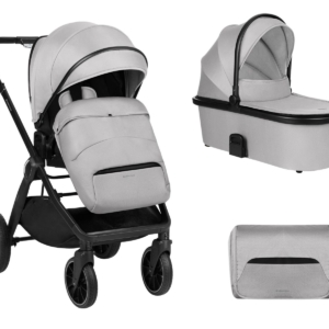 KIKKA BOO Kolica TIFFANY light grey set 2in1 sa tvrdom korpom Kolica Tiffany light grey 2u1 sa tvrdom korpom, Kikka Boo