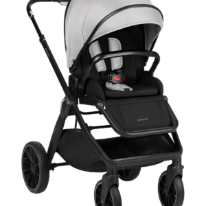 KIKKA BOO Kolica TIFFANY light grey set 2in1 sa tvrdom korpom Kolica Tiffany light grey 2u1, fotografija 2