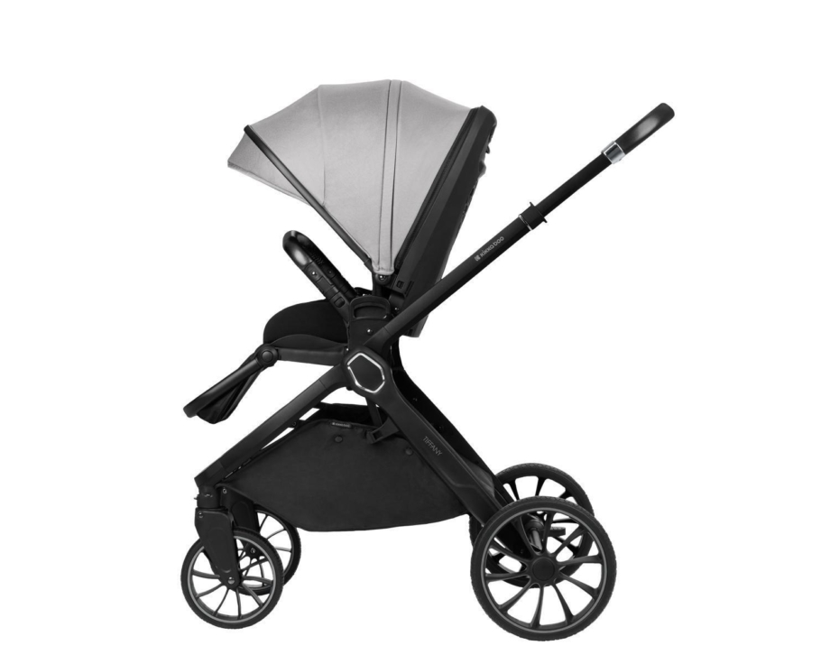KIKKA BOO Kolica TIFFANY light grey set 2in1 sa tvrdom korpom Kolica Tiffany light grey 2u1, fotografija 5