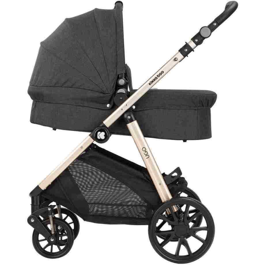 Kolica UGO black set 3in1 sa autosedistem i tvrdom korpom6