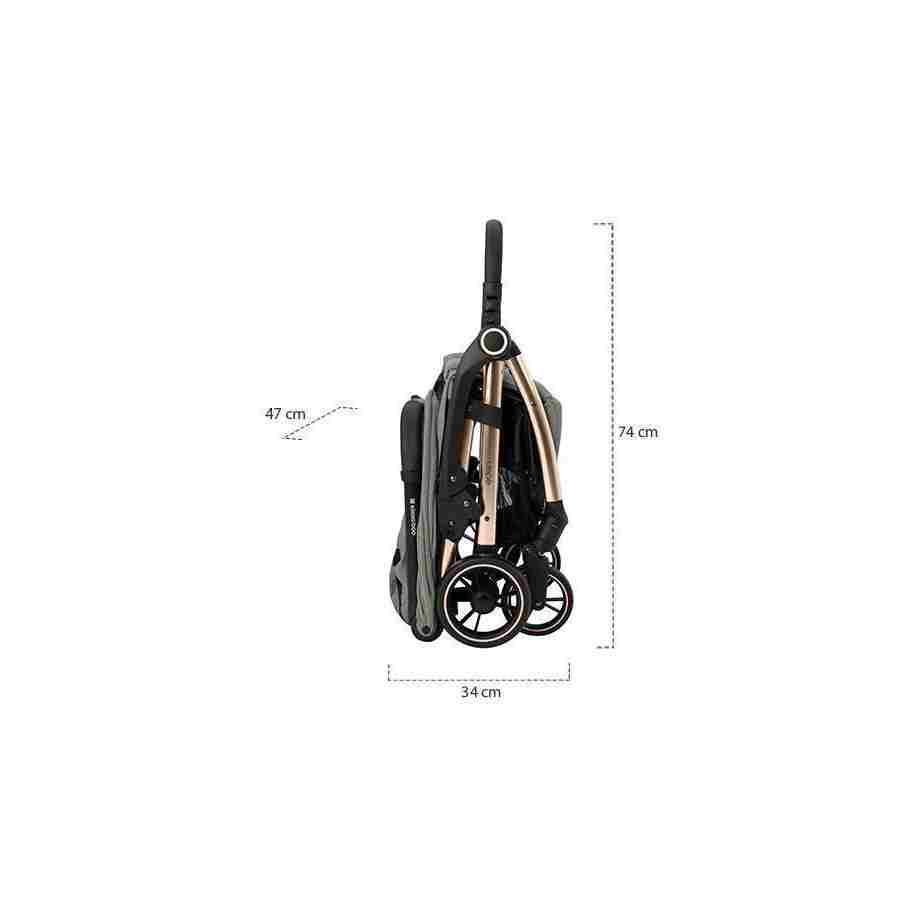 Kolica autofolding EDEN army green Kolica autofolding EDEN army green10
