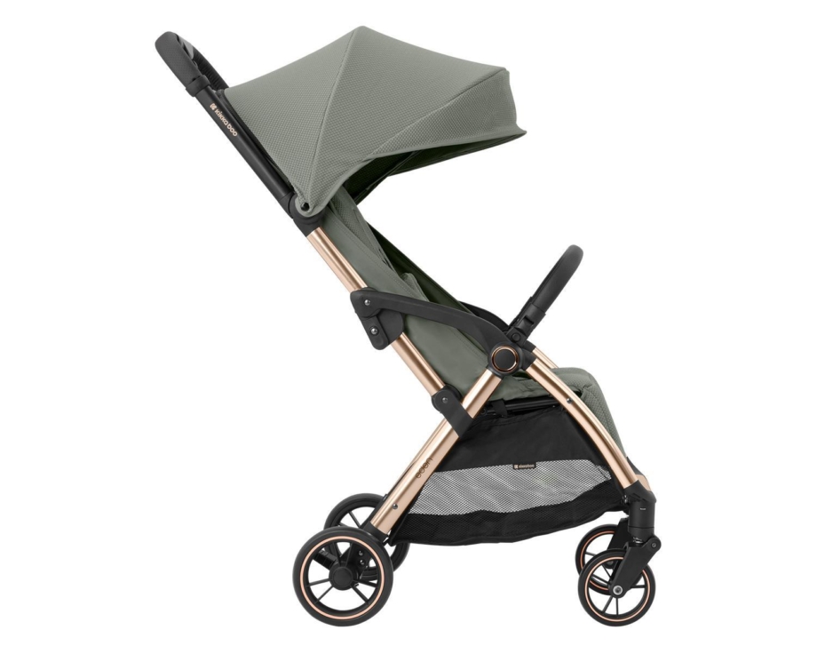 Kolica autofolding EDEN army green detalj