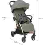 Kolica autofolding EDEN army green Kolica autofolding EDEN army green - Slika 8