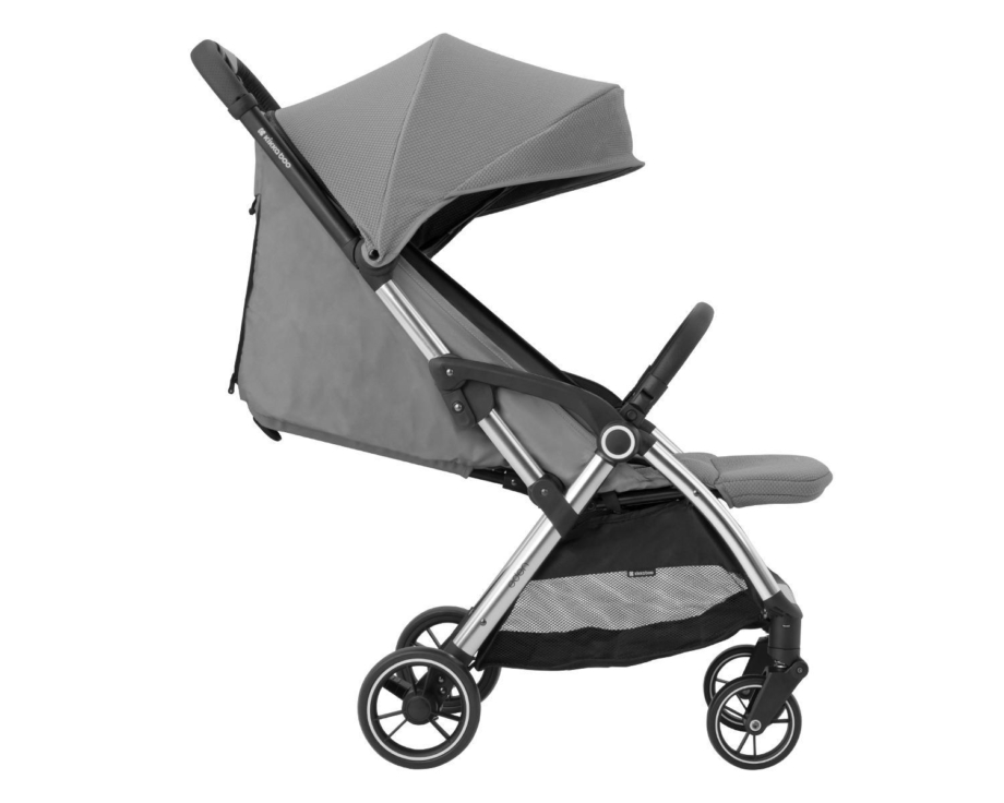 Kolica autofolding EDEN grey pogled sa strane