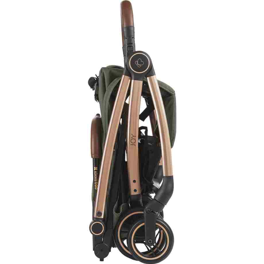 Kolica autofolding JOY PREMIUM army green5