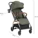 Kolica autofolding JOY premium army green - Slika 6