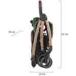 Kolica autofolding JOY premium army green - Slika 7
