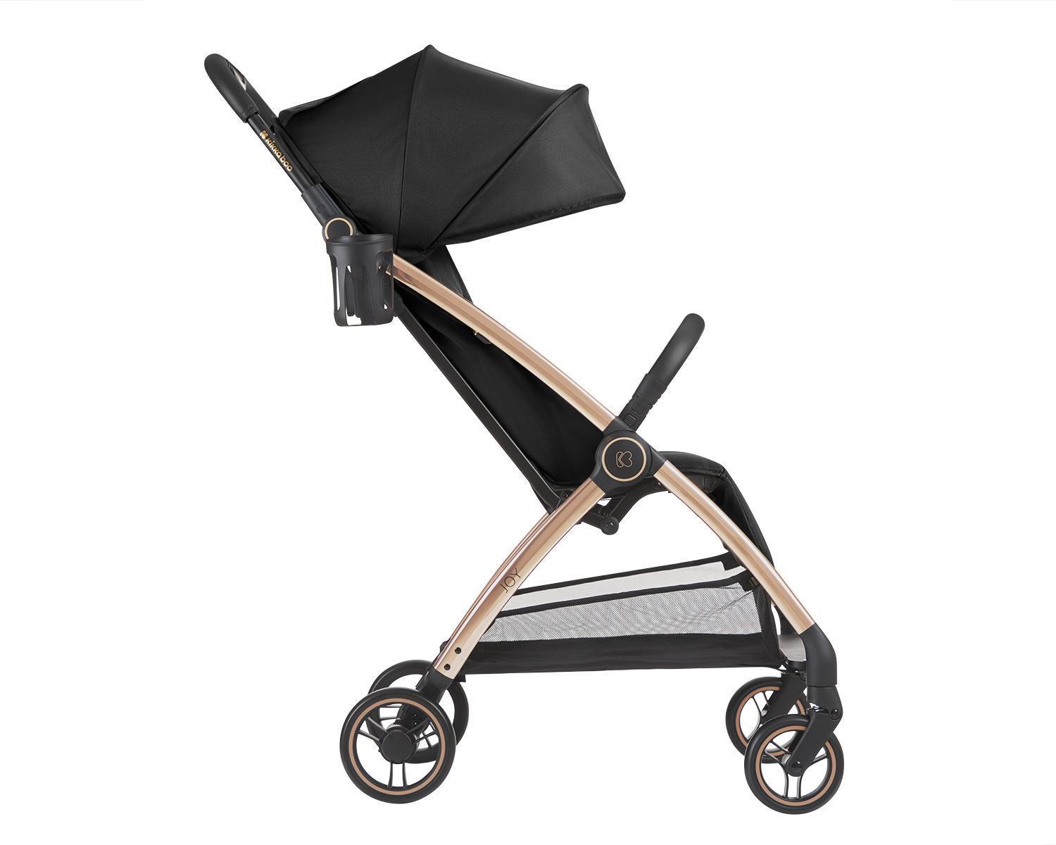 Kolica autofolding JOY Premium black pogled sa strane