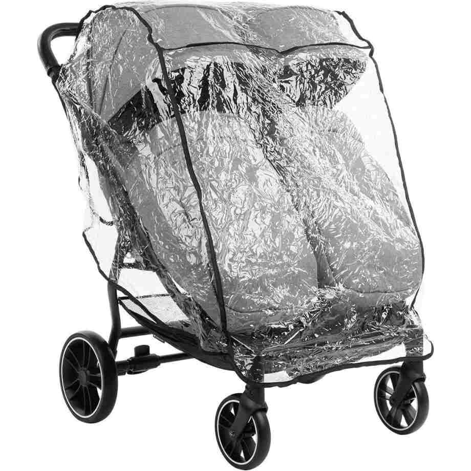 Kolica za blizance HAPPY 2 light grey