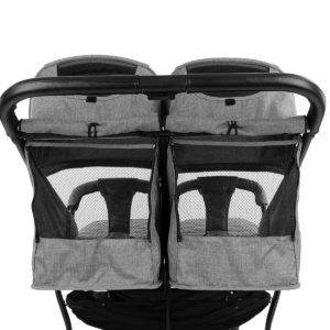 Kolica za blizance HAPPY 2 light grey - Slika 6