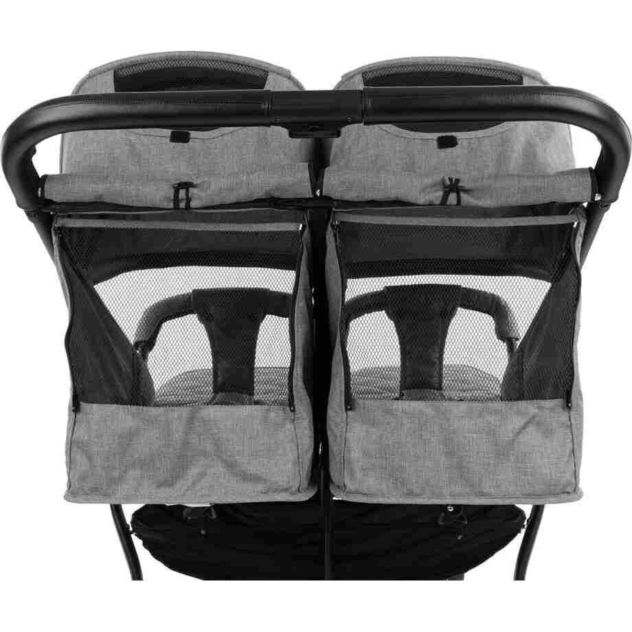 Kolica za blizance HAPPY 2 light grey6