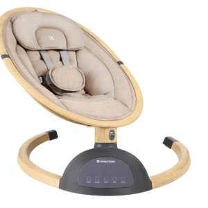 KIKKA BOO Ljuljaška ASHLEE sa daljinskim upravljačem wood dekor beige KIKKA BOO Ljuljaška ASHLEE sa daljinskim upravljačem wood dekor beige - Slika 4