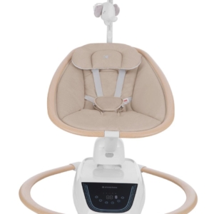 KIKKA BOO Ljuljaška BeeMoove sa daljinskim upravljačem wood dekor beige - Slika 4