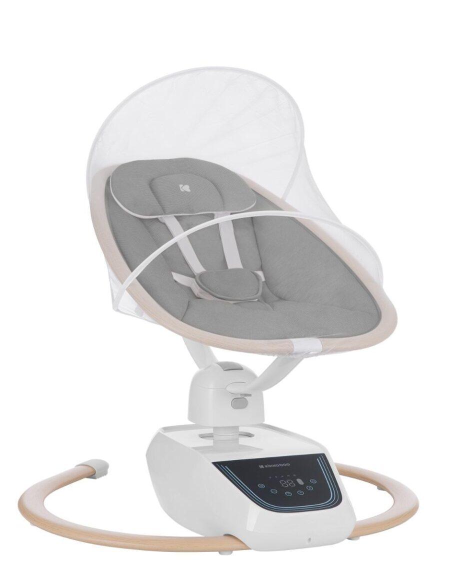 Ljuljaska BeeMoove wood dekor grey1