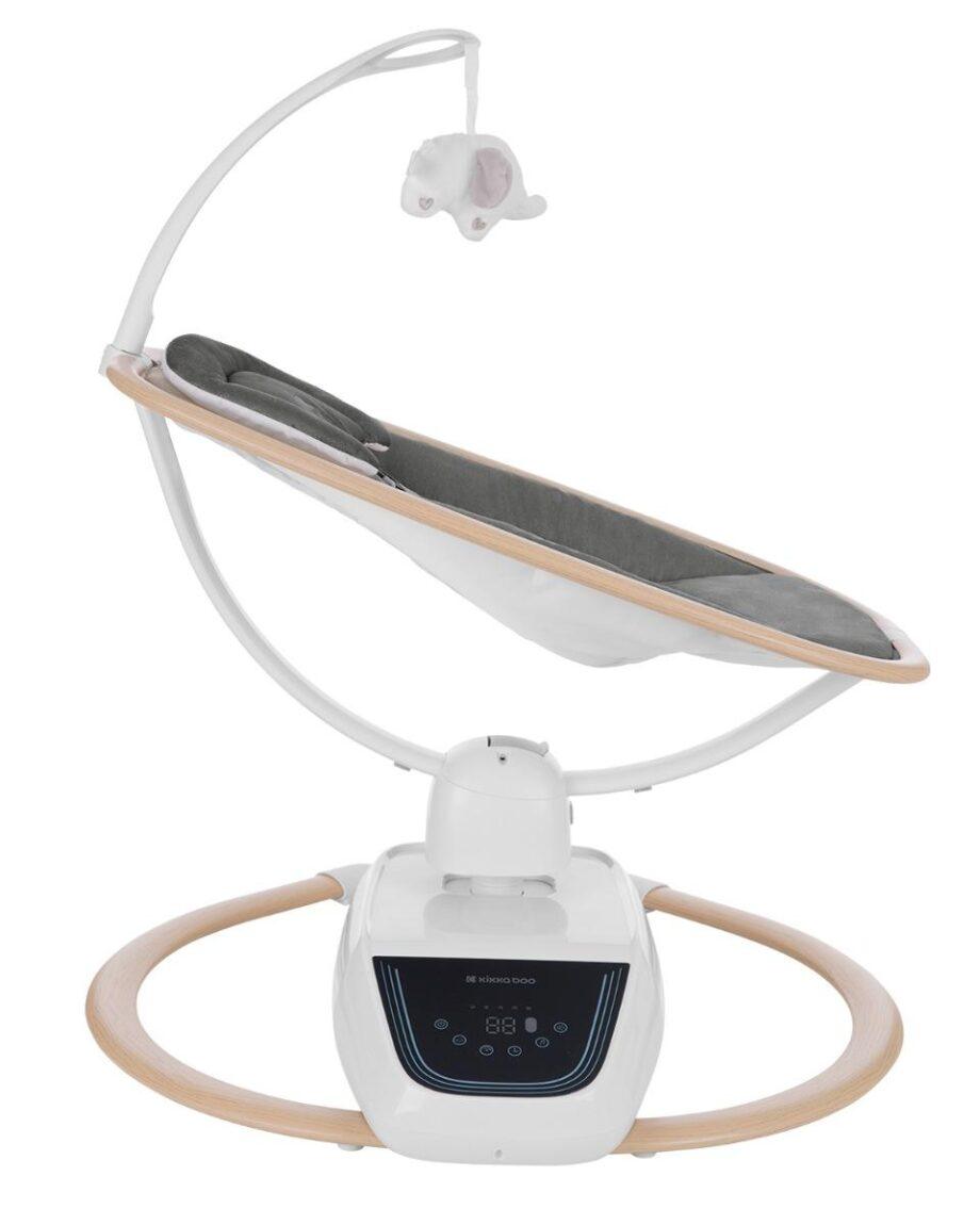 Ljuljaska BeeMoove wood dekor grey2