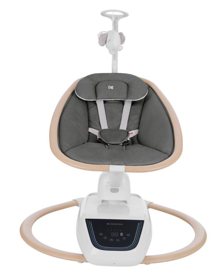 Ljuljaska BeeMoove wood dekor grey3