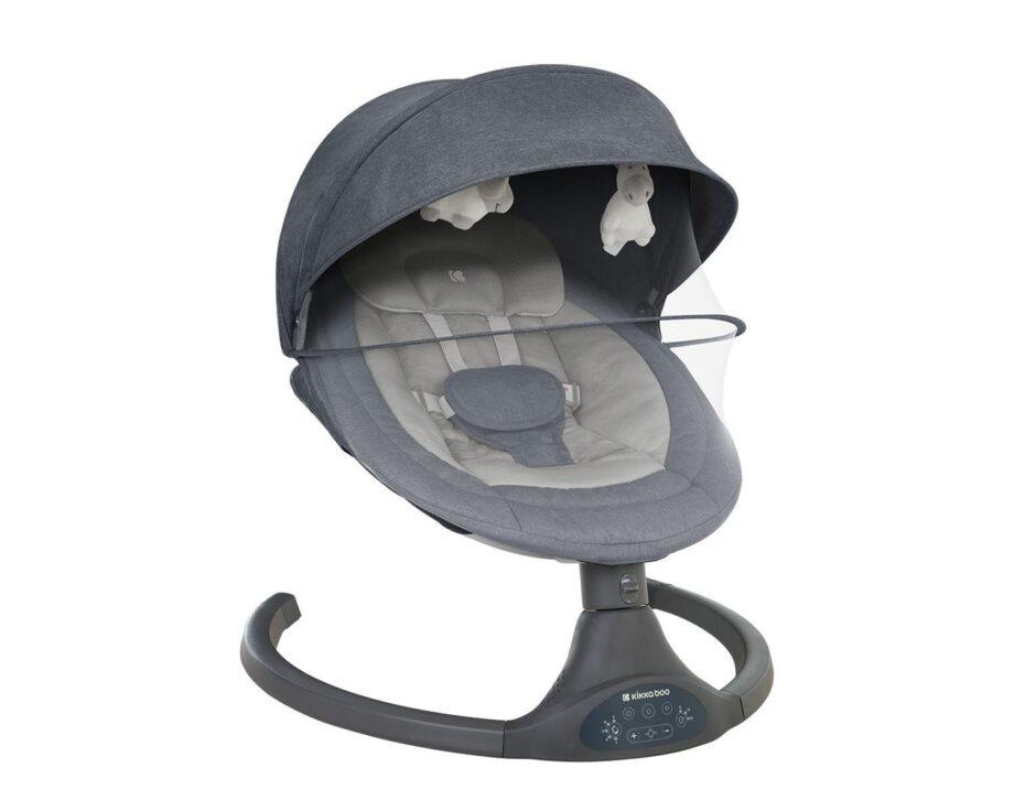 KIKKA BOO Ljuljaška CODIE sa daljinskim upravljačem dark grey