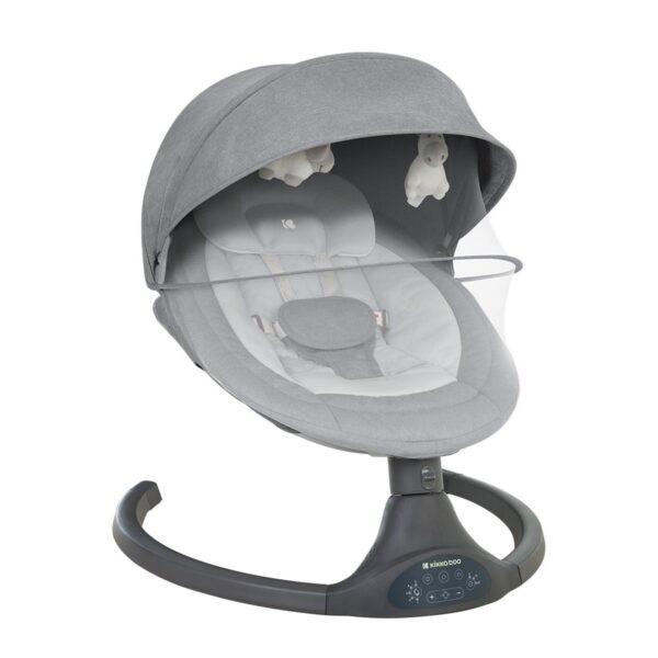 KIKKA BOO Ljuljaška CODIE sa daljinskim upravljačem light grey